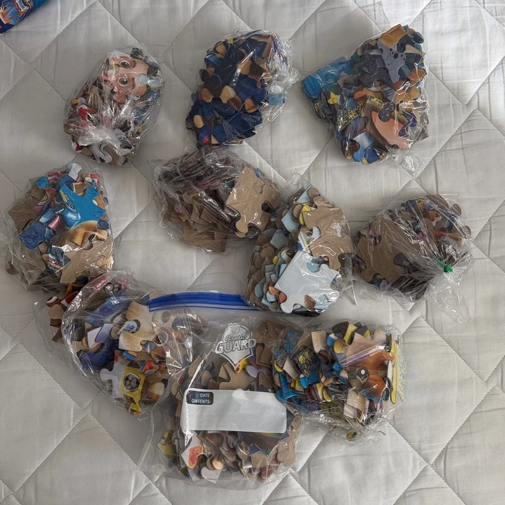 Nickelodeon PAW Patrol 10 Puzzle Pack - Blue
